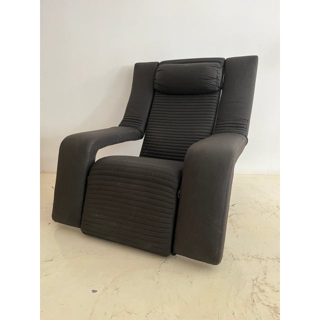 Textile Brunati Kilkis Lounge Chair by Ammanati & Vitelli, 1980 For Sale - Image 7 of 9