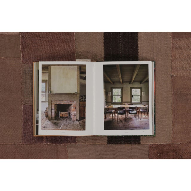 Brown Vintage Turkish Rug in Brown With Geometric Patchwork Composition - Rug & Kilim For Sale - Image 8 of 9