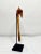Tribal Antique Papua New Guinea Azera Banana Scraper Spoon on Stand For Sale - Image 3 of 7