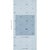 A trompe l'oeil ribbon lattice design enhanced by trailing snails and pearl details, Ouvrez-Moi in blue is a playful,...