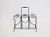 Mid-Century Modern 1950s Joseph Burlini Style Iron Magazine Rack For Sale - Image 3 of 7