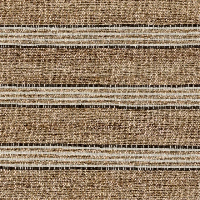 Textile Erin Gates by Momeni Chestnut Stripe Brown Hand Woven Wool Area 2'3" X 8' Runner For Sale - Image 7 of 8