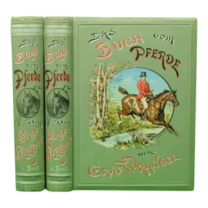 "Das Buch Vom Pferde: Volumes 1 & 2" 1890 Wrangel, Graf Cg