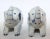 Ceramic Vintage Porcelain Elephants Salt & Pepper Shakers with Tray - Set of 3 For Sale - Image 7 of 12