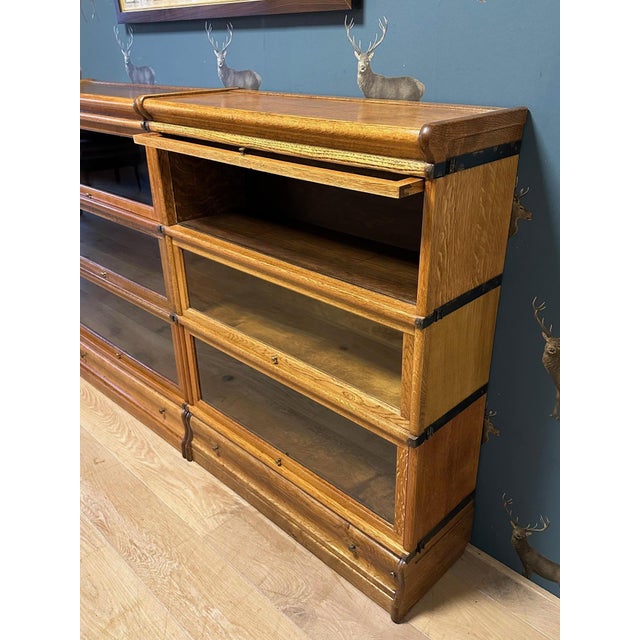 Bookcase from Globe Wernicke, 1890s, Set of 6 For Sale - Image 4 of 9