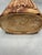 Ceramic Vintage Frenc;h Country Faux Bois Ceramic Vase, Brown & Cream For Sale - Image 7 of 9