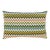 Scalamandre 22" x 14" Rainbow Mountain Crewel Pillow in Forest Clay For Sale