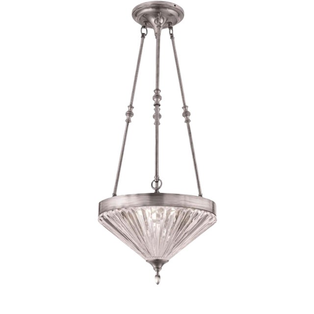 Collection Diamante Pendant Light in Metal and Crystal by Jago For Sale