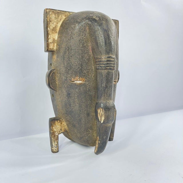 Early 20th Century Djimini Ligbi Mask Do Society Côte d'Ivoire For Sale In Denver - Image 6 of 6