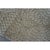 1940s 1940s Rustic Beige Antique Geometric Modern Moroccan Reed Square Woven Wool Rug For Sale - Image 5 of 10
