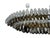An extraordinary Mid-Century Modern Murano chandelier made in the 1980's, composed of 280 hand-blown glass elements known...