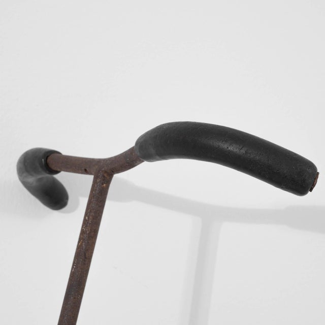 20th Century Central European Metal and Wooden Scooter For Sale - Image 13 of 18