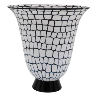 1960s "Neomurrino" Italian Glass Vase by Barovier & Toso For Sale