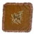 Vintage Embroidered Velvet Cushion Cover With Floral Bouquet & Fringe, 16" For Sale