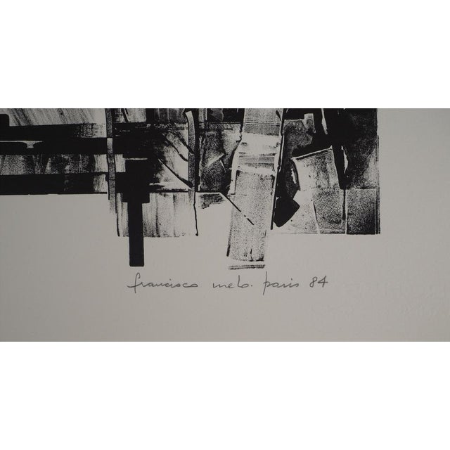 Contemporary Francisco Melo, Dystopie scientifique (Nude), Lithograph For Sale - Image 3 of 8
