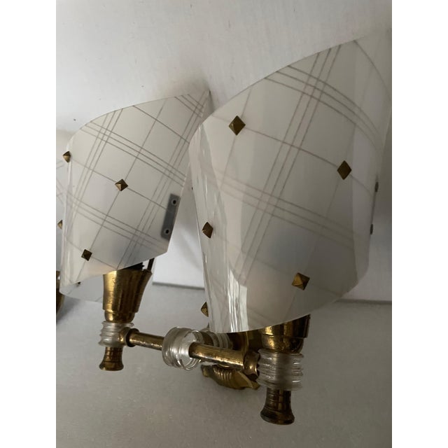 Vintage Wall Lights by Pierre Guariche, 1960s, Set of 2 For Sale - Image 3 of 13
