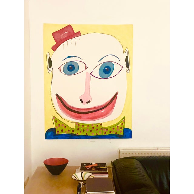 Rare signed prints by the Black American artist Frederick James Brown. This was one of a portfolio of four silkscreen...