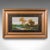 This is a vintage framed landscape painting. A Scottish, unattributed oil on board river scene, dating to the late 20th...