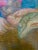 Horacio R. Rocha Painting of Girl With Cat 1940's For Sale - Image 14 of 14