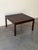 1960s Vintage Danish Rosewood Square Coffee Table – Mid Century Modern Scandinavian Accent Table For Sale - Image 5 of 11