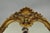Vintage French Rococo Louis XV Style Shell Carved Large Gold Wall Mirror For Sale - Image 4 of 10