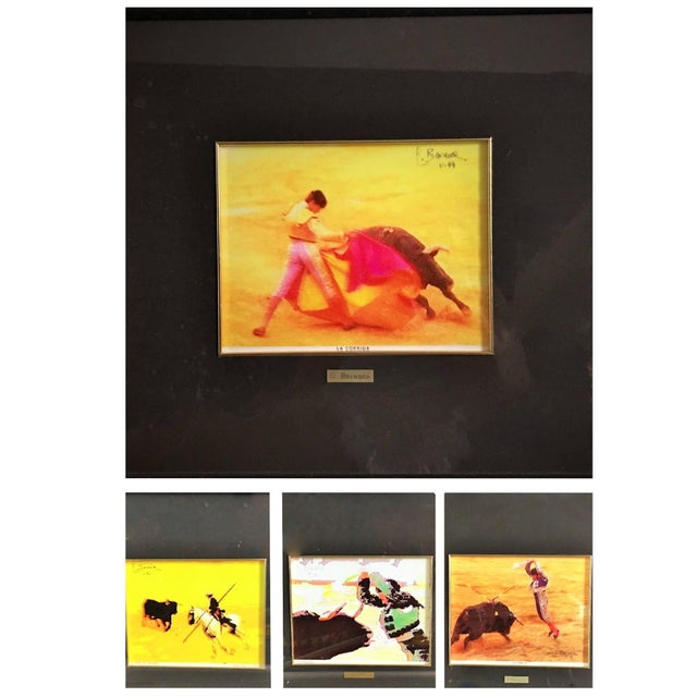 Yellow Barenca, 1994, Spain., Set of Four Lithography about Bull Fight For Sale - Image 8 of 18