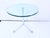 Used side table from the 1980s, designed by Paolo Bistacchi for Albed, Milan Metal, glass. Good used condition. Some...