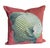 Coastal Pair of Iosis Paris Tropical Fish Decorative Pillows in Coral For Sale - Image 3 of 6