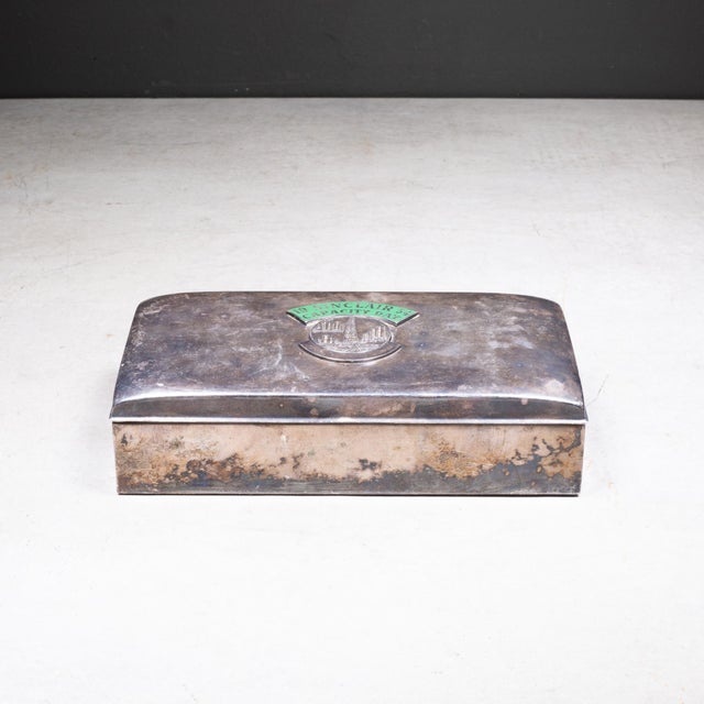 Mid 20th Century Vintage 1959 Sinclair Oil "Capacity Day" Commemorative Desk Box by Dieges & Clust For Sale - Image 5 of 9