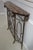 Age: Approx: 20 Years Old Details: French Empire Style High Quality Construction Steel Base w. Brass Rams Heads & Hoof...