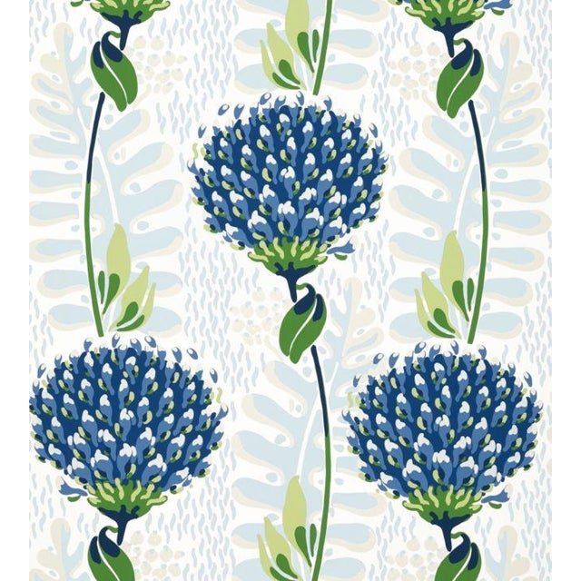 Tiverton Wallpaper - Blue | Chairish