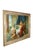 Traditional Sappho and Phaon Contemporary School Oil Painting After Jacques-Louis David 72" For Sale - Image 3 of 12