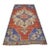 Red & Blue Vintage Floor Rug For Sale