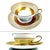 1960s Rosenthal Golden Grail Encrusted Gold Porcelain Dinnerware by Raymond Loewy - 45 Piece Service for Eight For Sale - Image 10 of 13