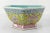 Early 20th Century Chinese Pink and Yellow Straits Porcelain Bowl For Sale - Image 4 of 11