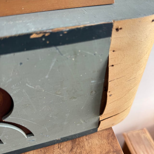 Art Deco Wooden Illuminated Elevator Sign For Sale In Columbia, SC - Image 6 of 12