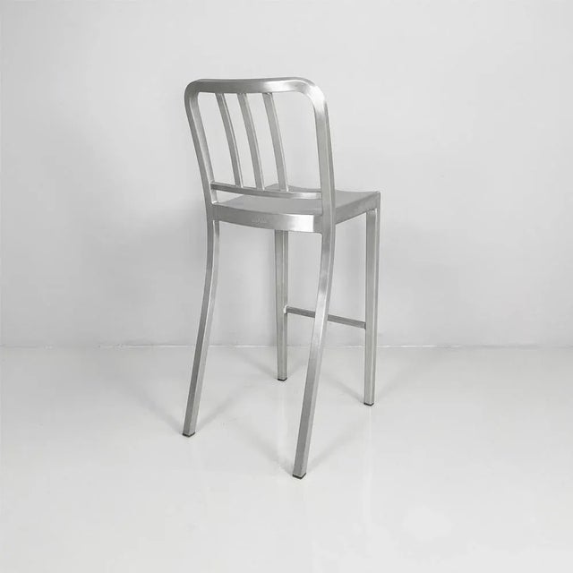 American Postmodern Hudson Stool in Aluminum by Philippe Starck for Emeco, 2000s For Sale - Image 6 of 18