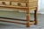 Vintage Oak Brutalist Display Cabinet with Leaded Glass in the style of Kjærnulf, Denmark, 1960s For Sale - Image 10 of 18