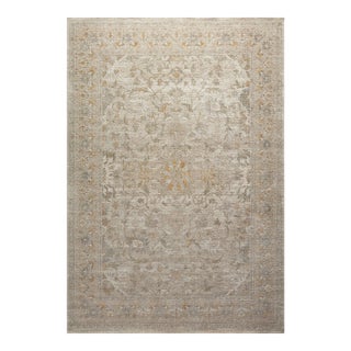 Chris Loves Julia x Loloi Rosemarie Ivory / Natural 2'-7" x 4' Accent Rug For Sale
