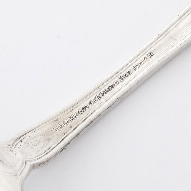 Tiffany and Co. Tiffany and Co. Sterling Silver Winthrop Pattern Dinner Fork For Sale - Image 4 of 8