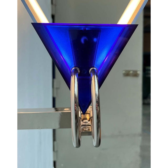 Postmodern Italian Model Murana Sconce by Perry A. King and S. Miranda for Arteluce, 1980s For Sale - Image 11 of 18