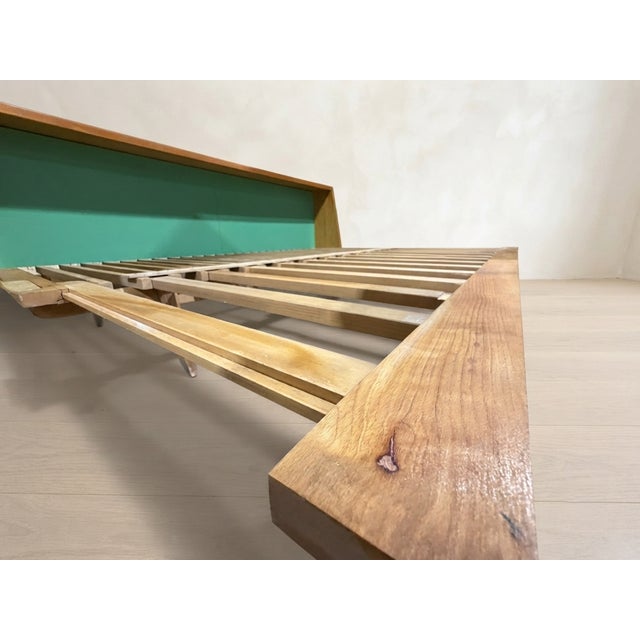 Mid-Century Modern Wooden Extendable Daybed, 1970 For Sale - Image 13 of 18