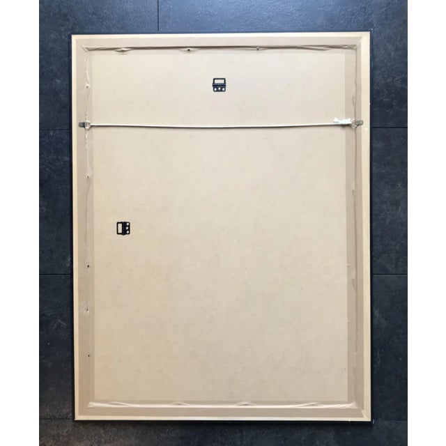 Paper Pierre Duc, Ruelle Animée, 1980, Watercolor & Pastel on Paper, Framed For Sale - Image 7 of 8