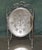 Antique Art Deco Italian Silver Plated Venitian Cut Glass Fireplace Screen by Aeg, 1920 For Sale - Image 9 of 12