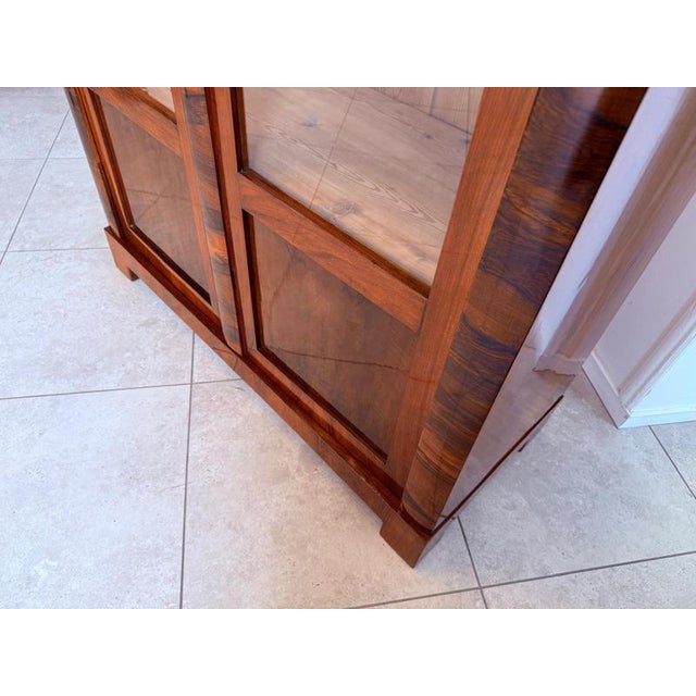Antique Biedermeier Display Cabinet For Sale - Image 11 of 18