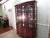Traditional Henkel Harris Solid Mahogany China Cabinet For Sale - Image 3 of 12