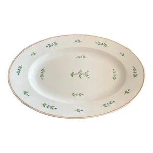 Late 19th Century Haviland & Co. Large Floral Serving Platter
