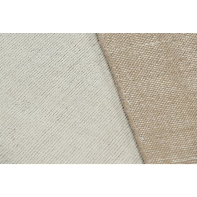 2010s Rug & Kilim’s Oversized Textural Rug in White Tones and Striae - 11x19 For Sale - Image 5 of 5