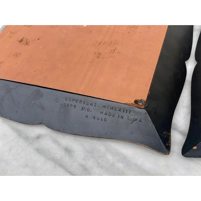 Mid-Century Coppercraft Gilded Wall Hanging Bird Plaque Sculpture - a Pair For Sale - Image 10 of 11