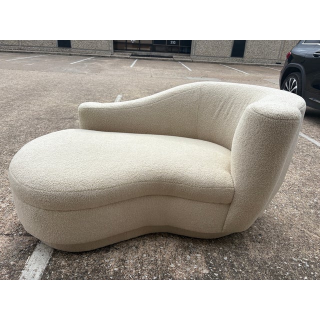 1980s Post-Modern Chaise by Vladimir Kagan for Weiman For Sale - Image 5 of 13